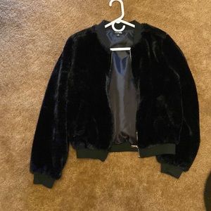 Fake fur jacket from fashion nova.